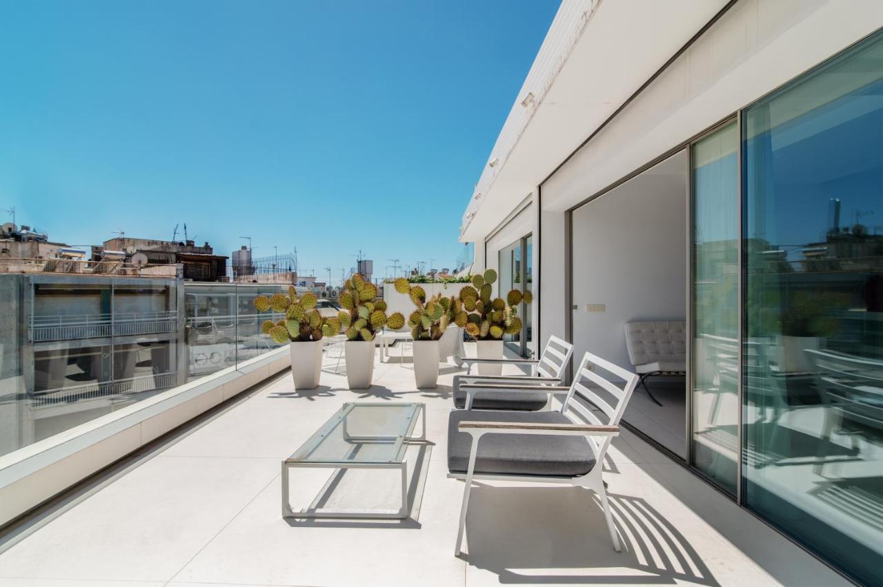 Kolonaki Square Panorama Penthouse Apartman Athén Kültér fotó