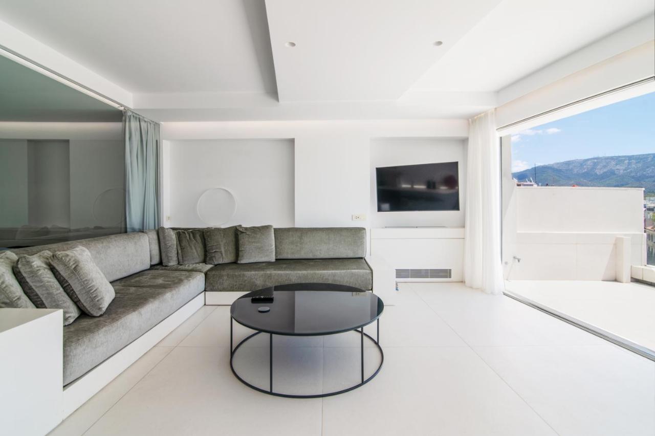 Kolonaki Square Panorama Penthouse Apartman Athén Kültér fotó