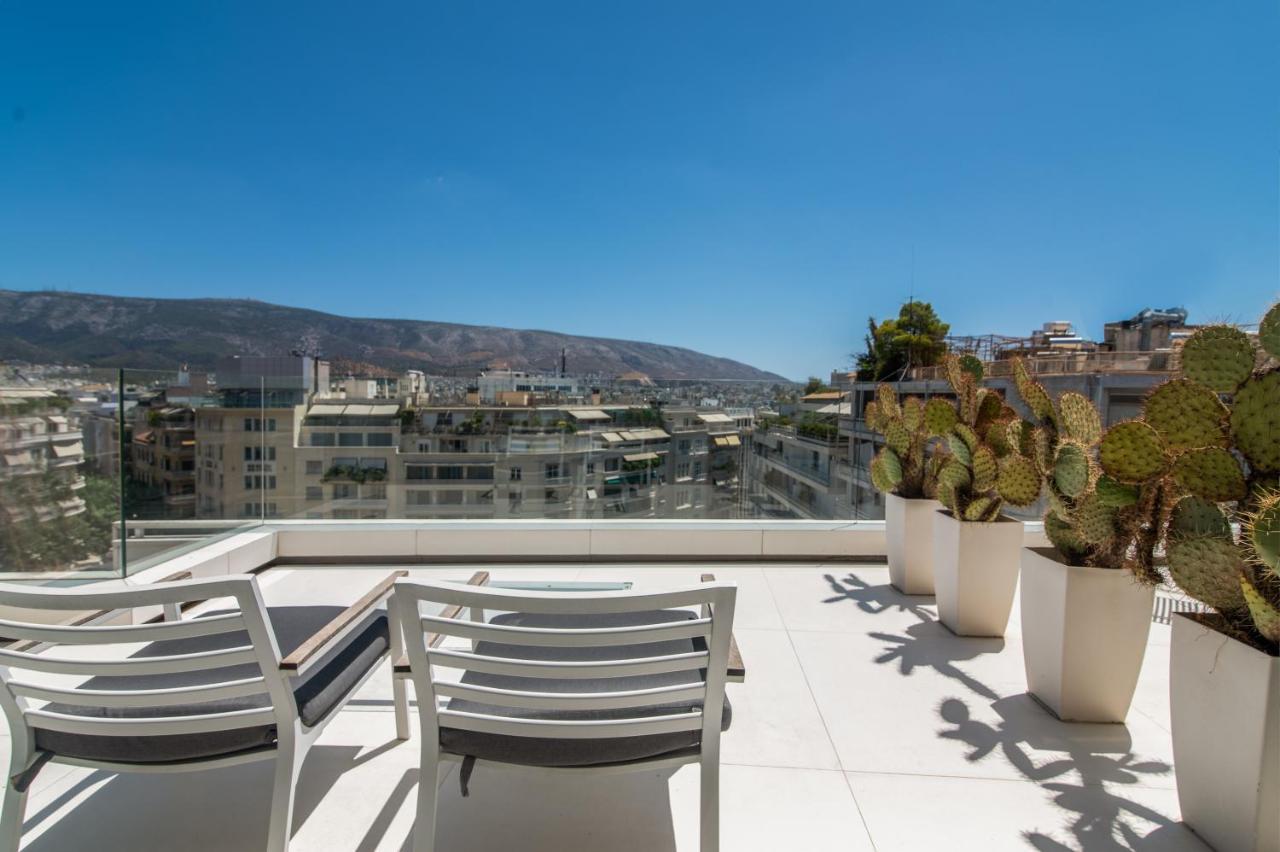 Kolonaki Square Panorama Penthouse Apartman Athén Kültér fotó